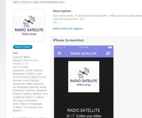 Radio Satellite Apple APPLE STORE ( IPHONES  IPADS)